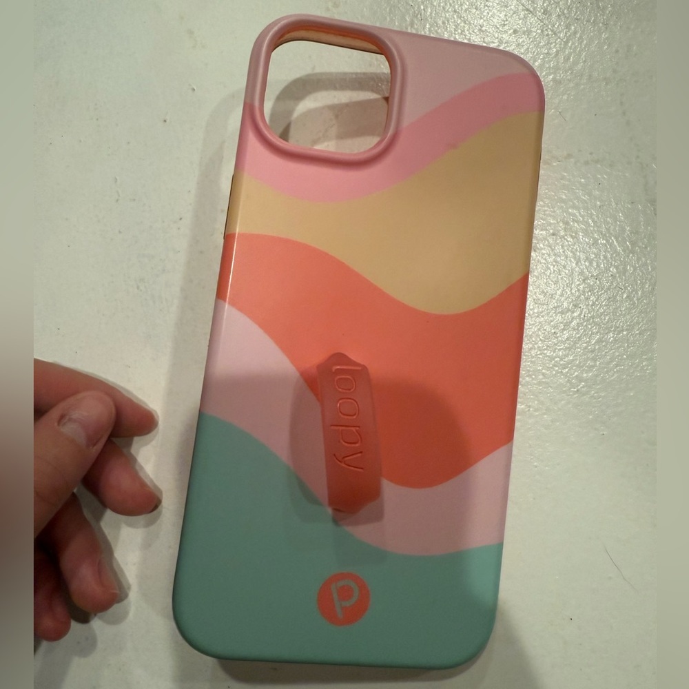 Loopy Case Pastel Wave Phone Case iPhone 14/15 plus